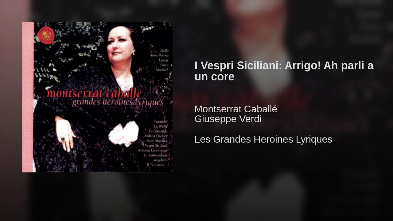 Montserrat Caballé sings Verdi