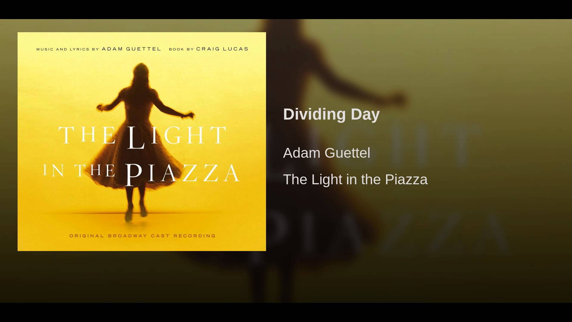 Guettel: Dividing Day