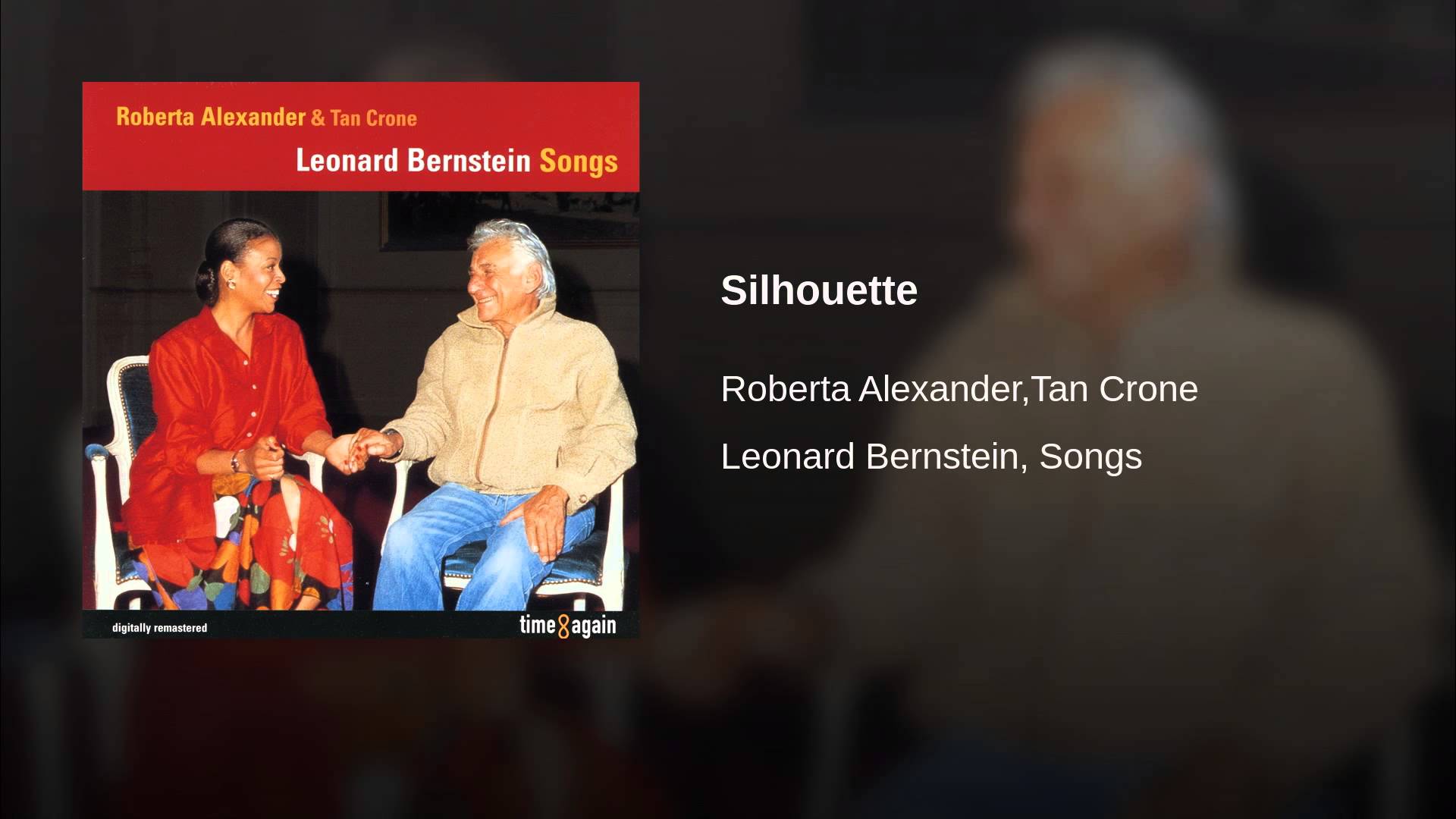 Leonard Bernstein:  Silhouette