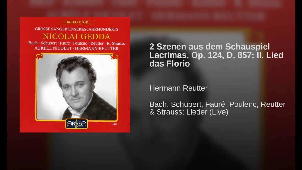 Franz Schubert:  Lied das Florio