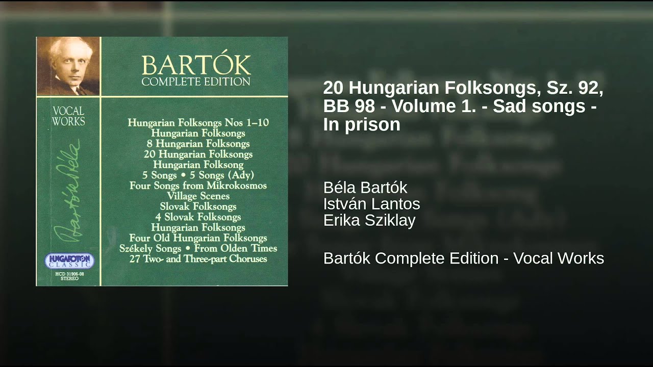 Béla Bartók: Tomlocben