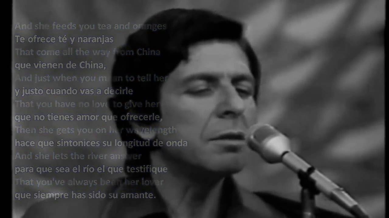 Leonard Cohen:  Suzanne